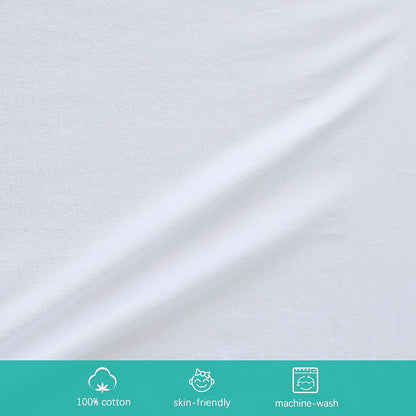 Bassinet Sheets - Fit SnuzPod 4 Bedside Crib, 2 Pack, 100% Organic Cotton