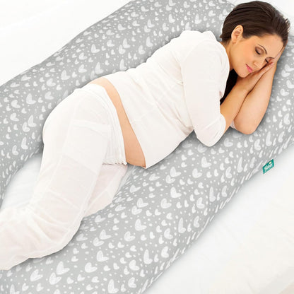 Pregnancy Pillow Cover - for U-Shaped Maternity Body Pillows, 100% Jersey Cotton - Biloban Online Store