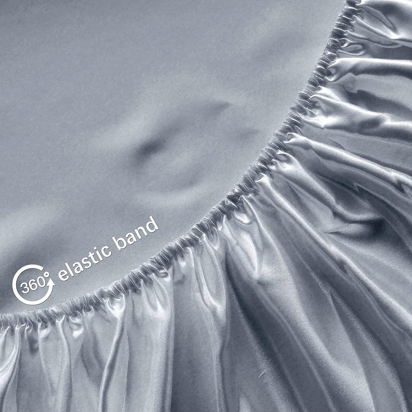 Satin Bassinet Sheet - Fits Halo BassiNest Swivel, Flex, Glide, Premiere & Luxe Series Sleeper, 2 Pack, Super Soft and Silky