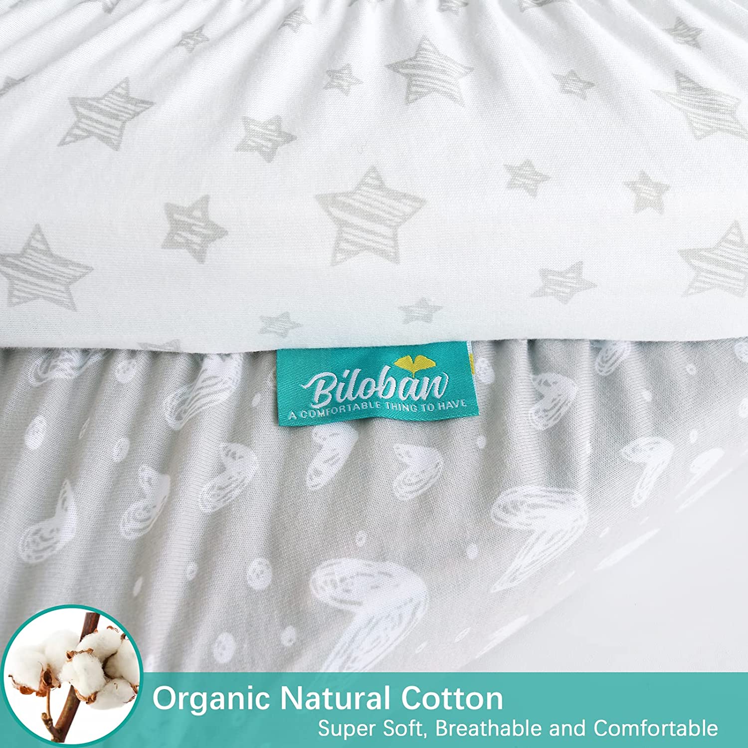 White bassinet outlet sheets