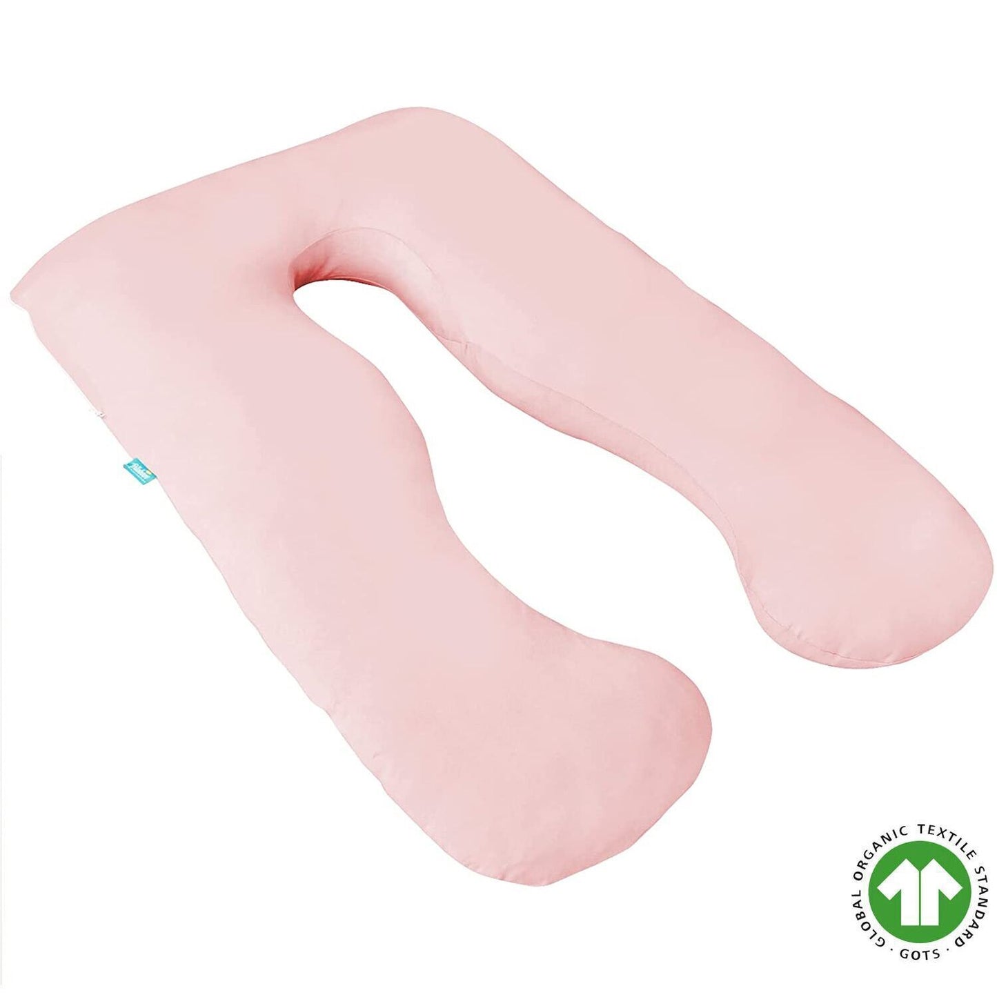 Pregnancy Pillow Cover - for U-Shaped Maternity Body Pillows, Ultra-Soft Microfiber, Pink - Biloban Online Store