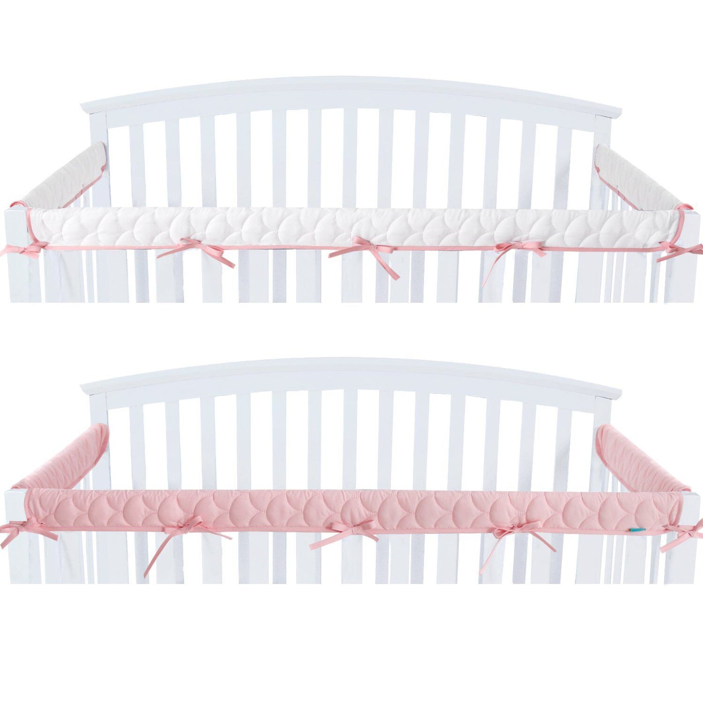 Baby crib protector bumper cradle rail cover head hand protection for bed  rail guard 60*120 bar bumper set girl boy room decor