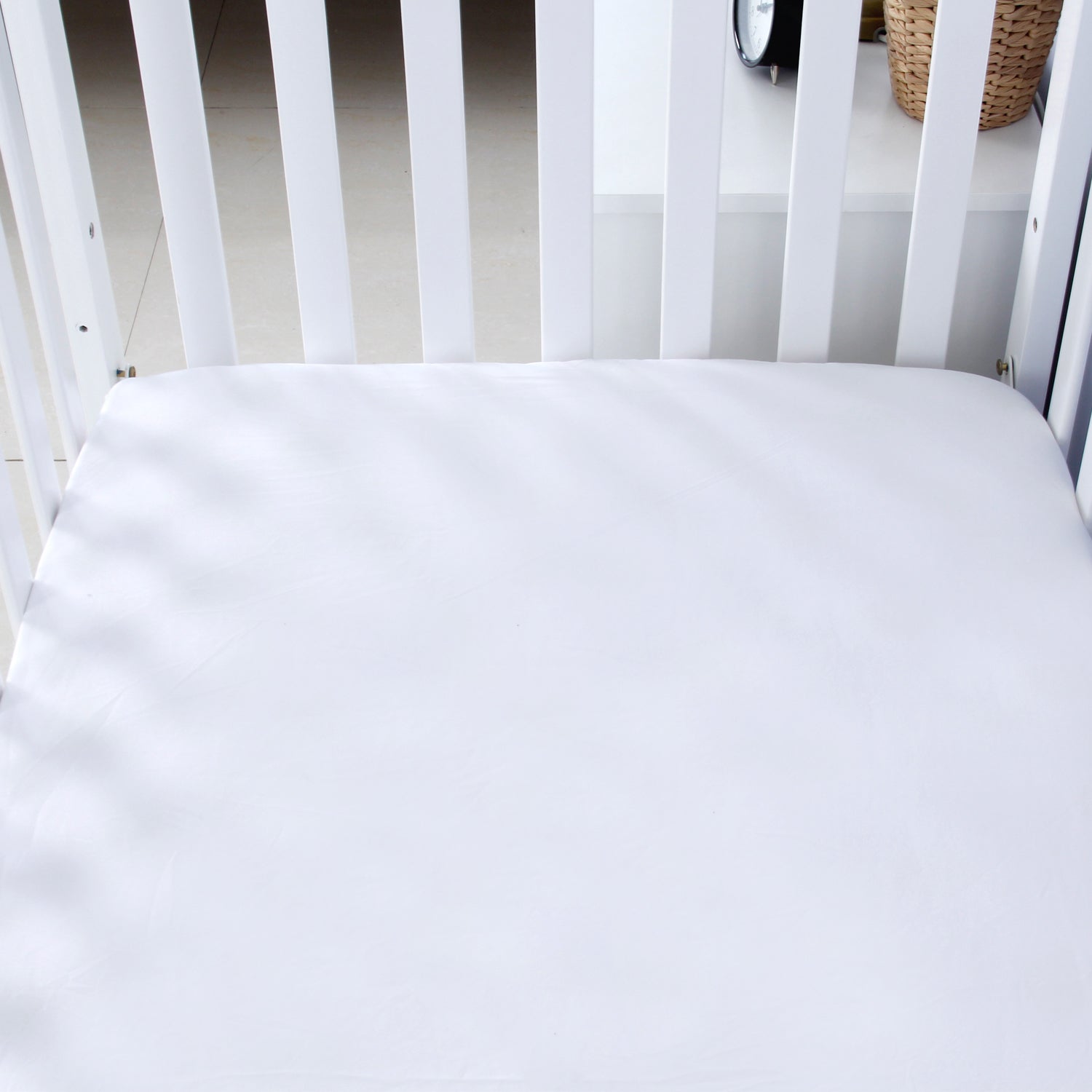 Plain best sale cot sheets