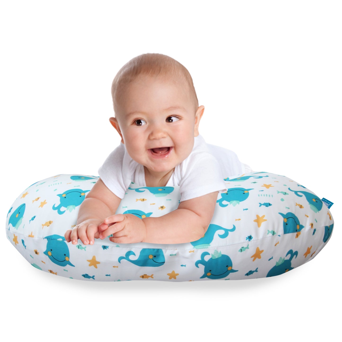 Breastfeeding Pillow Covers (2 Pack) - Ocean Print - Biloban Online Store