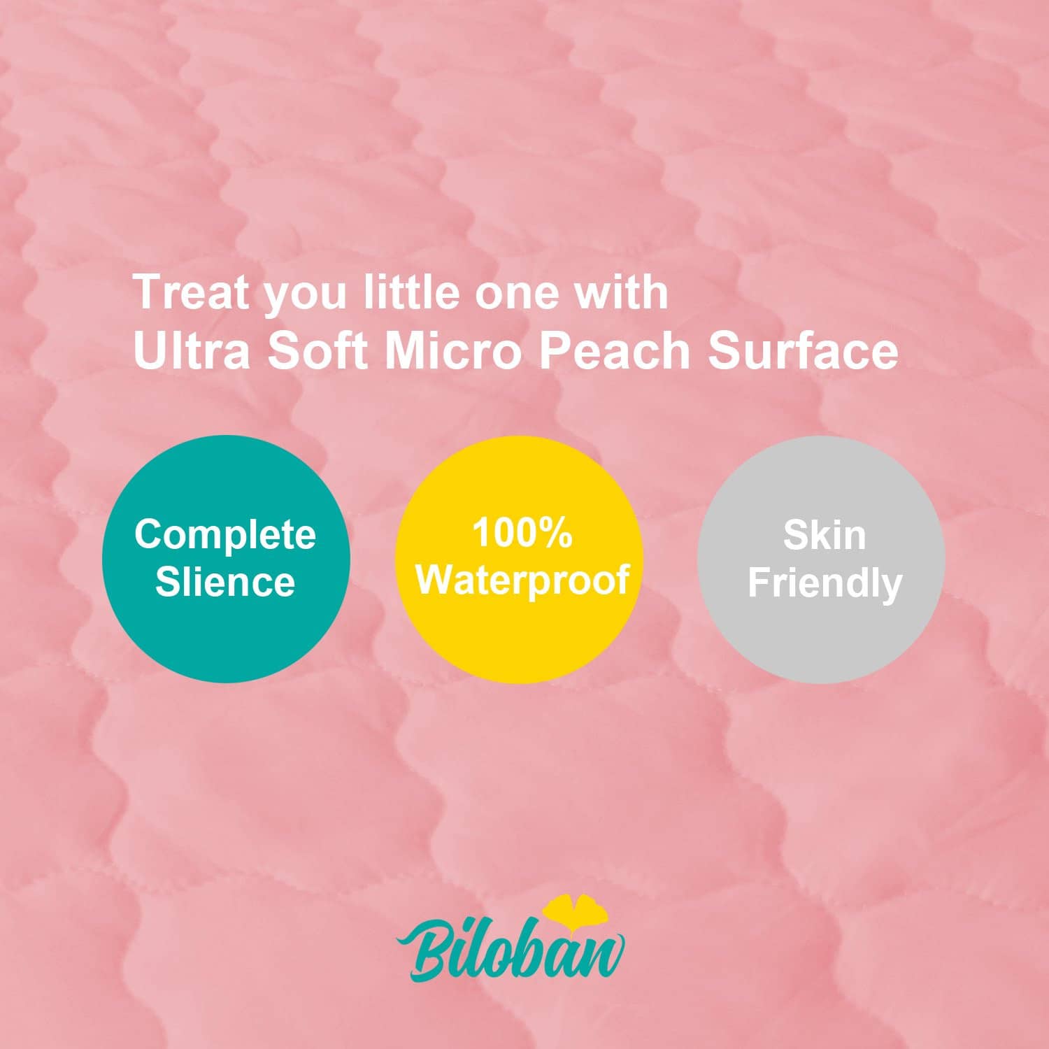 Biloban Pack N Play Mattress Pad, Waterproof Ultra Soft Microfiber ( for  Mini Crib 39 x 27)
