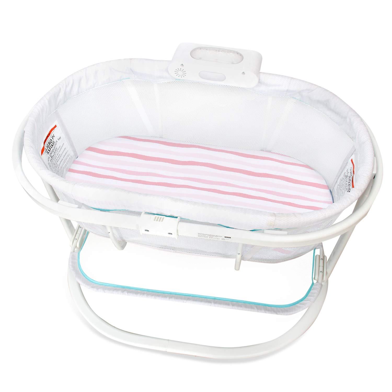 Fisher price soothing sales motions bassinet dimensions