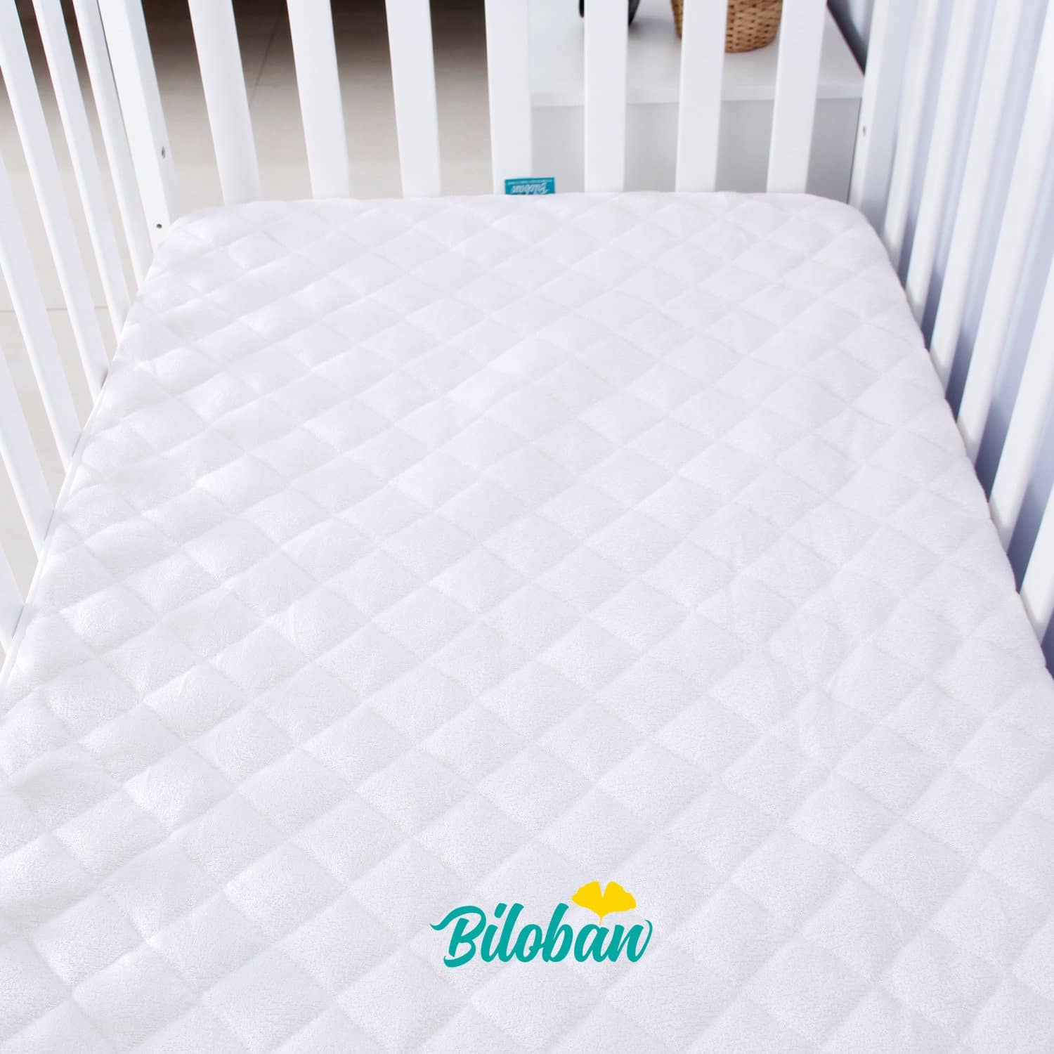 American Baby Company Waterproof Quilted Sheet Saver Pad, Changing Pad  Liner Made with Organic Cotton Top Layer, Natural Color