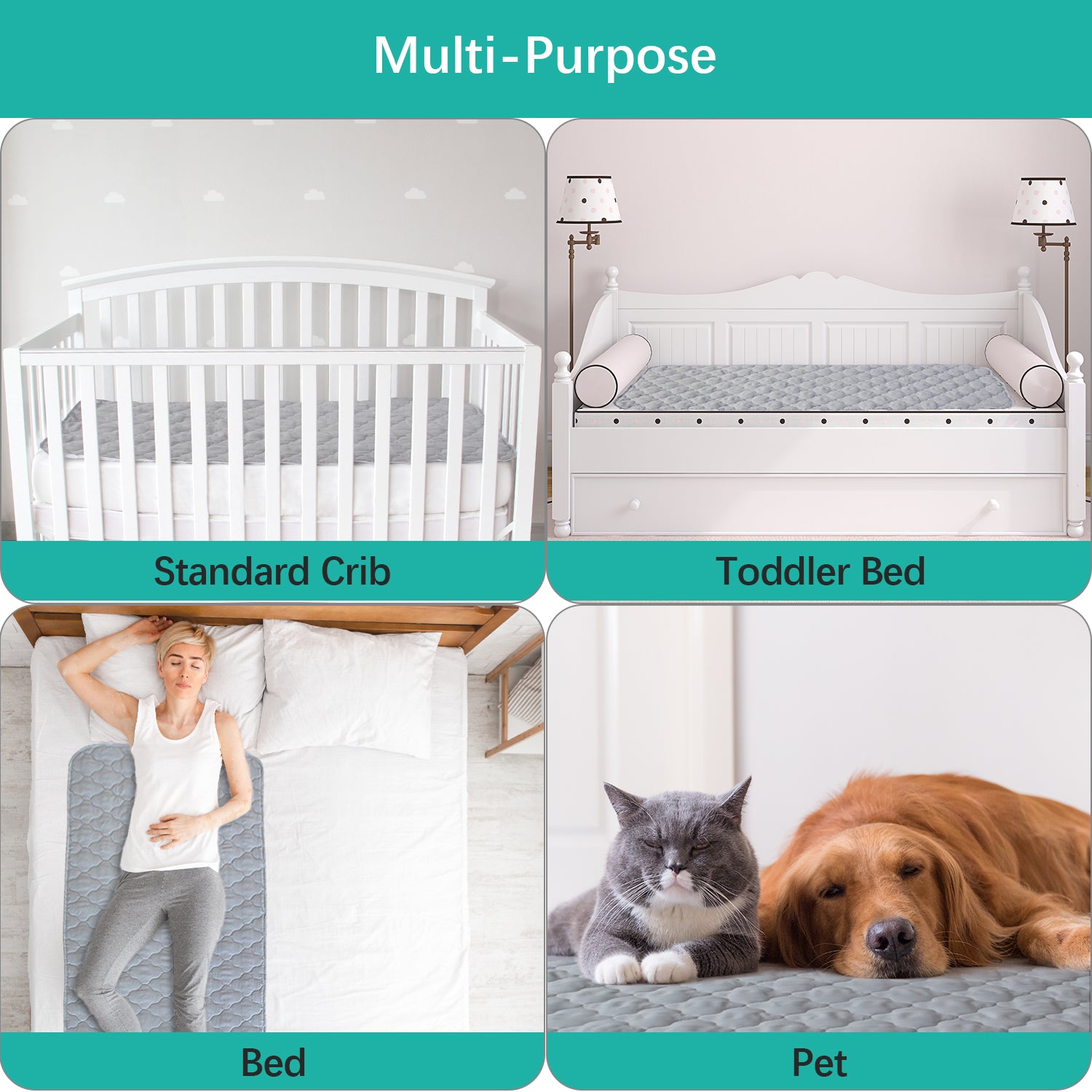 Baby crib outlet cat protector